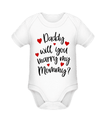 Daddy Will You Marry Mommy · Body manches courtes bio