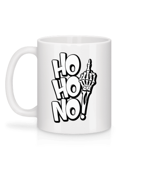 Aperçu: Ho Ho No - Mug en céramique blanc - Blanc - Derrière