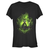Disney - Dornröschen - Maleficent Dark Fairy - Frauen T-Shirt - Schwarz - Vorne