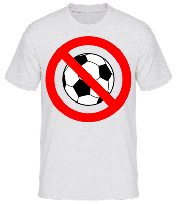 Anti Soccer - Men's Basic T-Shirt - Heather grey - Front