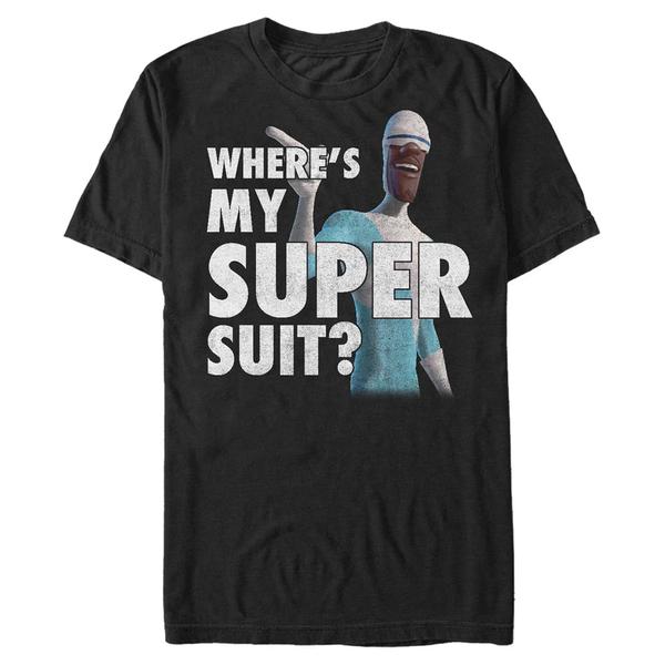 Aperçu: Pixar - Les Indestructibles - Frozone Super Suit - Homme T-shirt - Noir - Devant