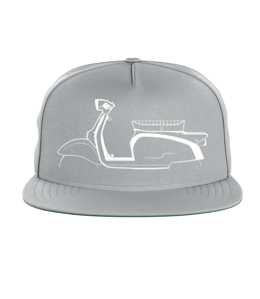 'Zündapp RS 50 Super' Silhouette - Casquette snapback - Gris - Devant