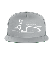 'Zündapp RS 50 Super' Silhouette · Snapback Cap