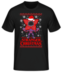 Ugly Stranger Christmas - T-shirt standard Homme - Noir - Devant