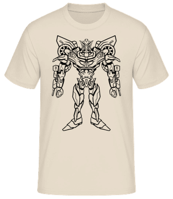 Transformer 4 Outline - Men's Basic T-Shirt - Cream - Front