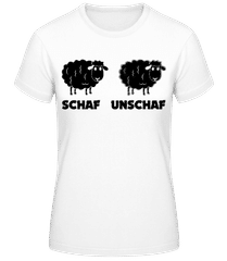 Schaf Unschaf · Frauen Basic T-Shirt