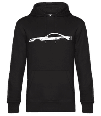 'Mercedes SL 65 AMG Black' Silhouette · Men’s Standard Hoodie