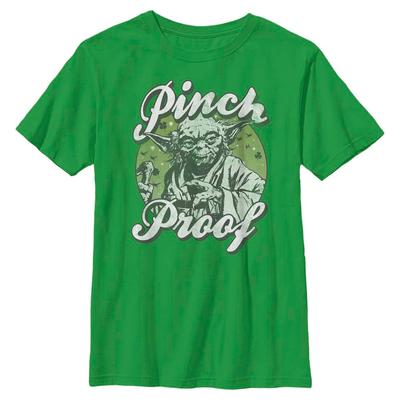 Star Wars - Yoda Pinch Proof - Kids T-Shirt - Kelly green - Front