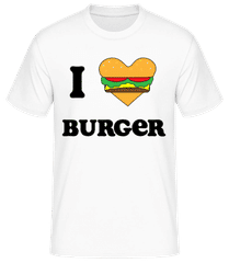 I Love Burger · Männer Basic T-Shirt