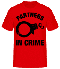 Partner in crime - T-shirt standard Homme - Rouge - Devant