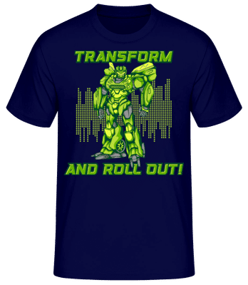 Transform And Roll  Out - T-shirt standard Homme - Bleu marine - Devant
