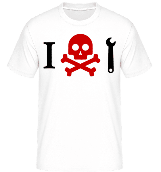 I Love DIY Icon Skull ·  T-Shirt Shirtinator homme