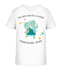 Schulkind 2025 Elefant · Kinder Bio T-Shirt Stanley Stella 2.0
