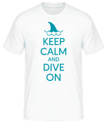 Keep Calm Dive On · T-shirt standard Homme