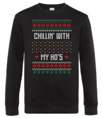Chillin With My Hos · Pánska štandardná mikina