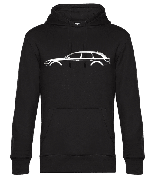 'Audi A4 Allroad (B9)' Silhouette - Sweat à capuche premium Unisexe - Noir - Devant