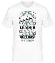 Motif Best Boss Ever · T-shirt standard Homme