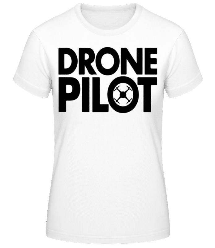 Aperçu: Drone Pilot - T-shirt femme B&C - Blanc - Devant