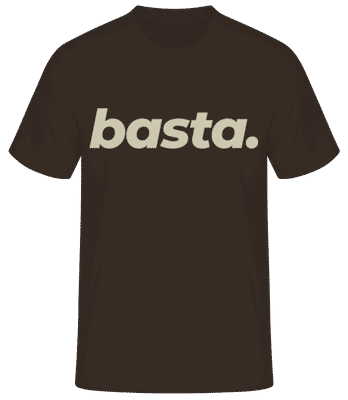 Basta - Men's B&C T-Shirt - Brown - Front