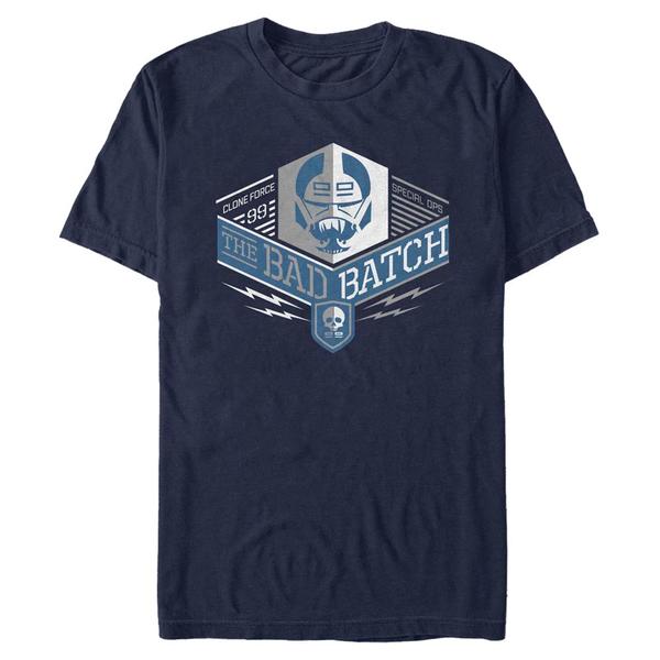 Aperçu: Star Wars - The Bad Batch - Logo The Special Ops - Homme T-shirt - Bleu marine - Devant