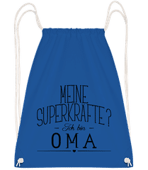 Superkräfte Oma · Turnbeutel