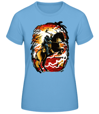 Headless Horseman - T-shirt standard Femme - Bleu clair - Devant