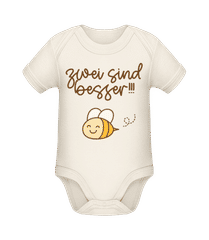 Zwei Sind Besser · Baby Bio Strampler