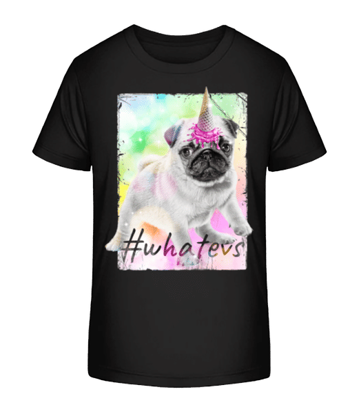 Aperçu: Whatevs - T-shirt bio Enfant Stanley Stella 2.0 - Noir - Devant