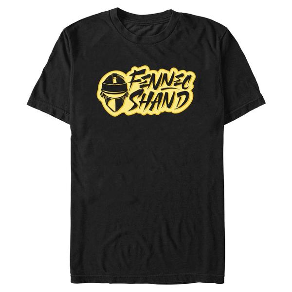 Aperçu: Star Wars - Book of Boba Fett - Fennec Shand Text Logo - Homme T-shirt - Noir - Devant
