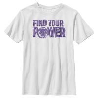 Marvel - Avengers - Black Panther Panther Power - Niños Camiseta - Blanco - delante