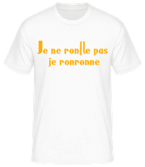 Je Ne Ronfle Pas Je Ronronne · T-shirt standard Homme