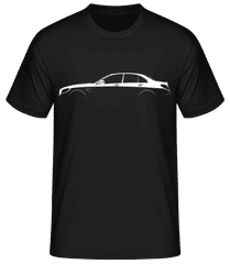 Silhouette 'Mercedes C-Class AMG W205' · Männer Basic T-Shirt