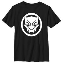 Marvel - Panthère noire Wakanda pour toujours - Logo Black Panther Sigil Clear - Enfant T-shirt
