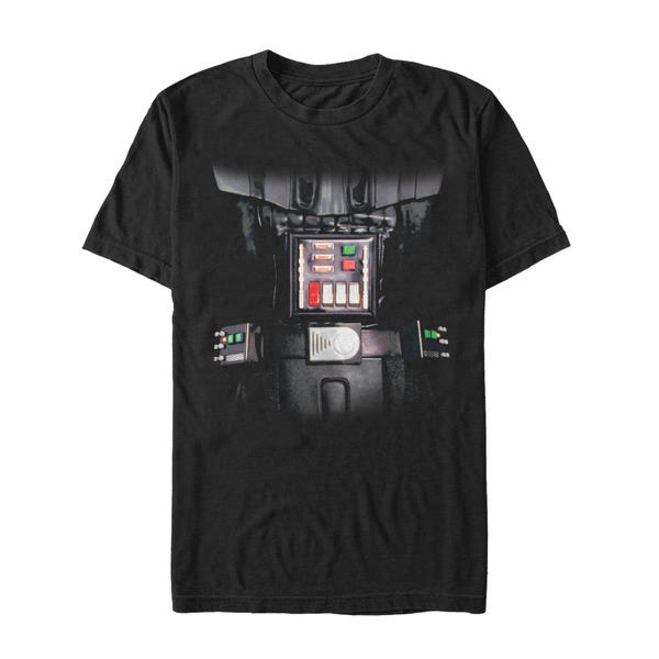 Vorschau: Star Wars - Darth Vader Vaders Body - Halloween - Männer T-Shirt - Schwarz - Vorne