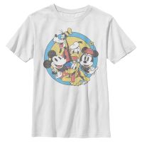 Disney - El ratón Miguelito Miguelín - Skupina Original Buddies - Niños Camiseta - Blanco - delante