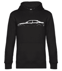 'Audi A3 Sedan (8Y)' Silhouette · Men’s Standard Hoodie