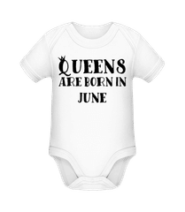 Queens Are Born In June · Baby Bio Strampler