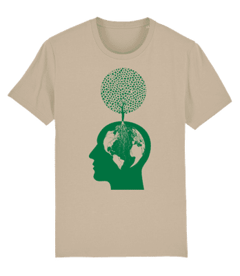 Chef Nature Et Environnement - T-shirt bio Homme Stanley Stella 2.0 - Crème - Devant