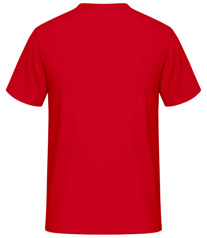 Preview: Disney - Kingdom Hearts - Logo Heart and Crown - Men's T-Shirt - Red - Back