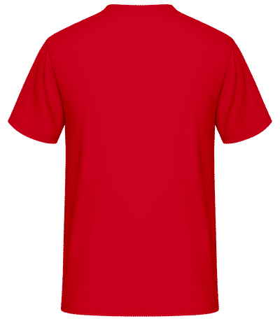 Disney - Kingdom Hearts - Logo Heart and Crown - Men's T-Shirt - Red - Back
