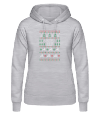 Sister Elf - Sweat à capuche Femme - Gris chiné - Devant