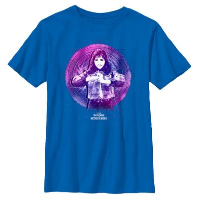 Marvel - Doctor Strange - America Chavez Chavez Celestial - Enfant T-shirt - Bleu royal - Devant
