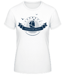 Passion For Sailing Logo · T-shirt standard Femme