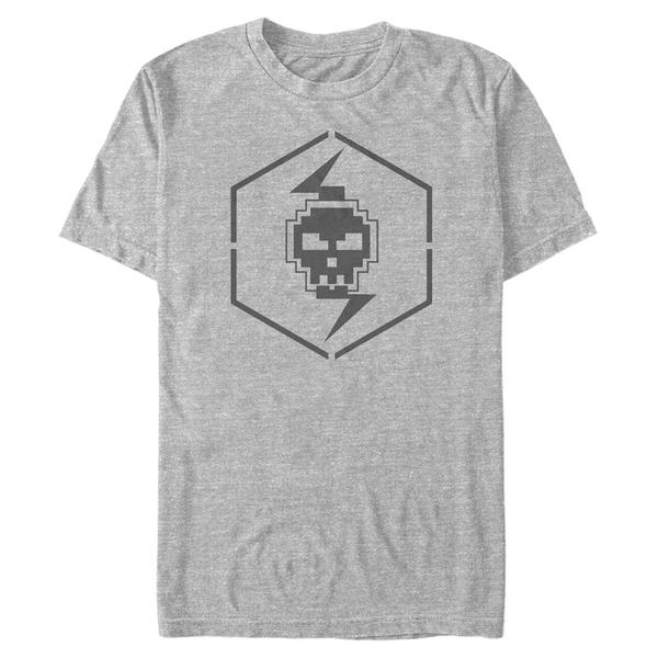 Aperçu: Star Wars - The Bad Batch - Logo Power Struggle - Halloween - Homme T-shirt - Gris chiné - Devant