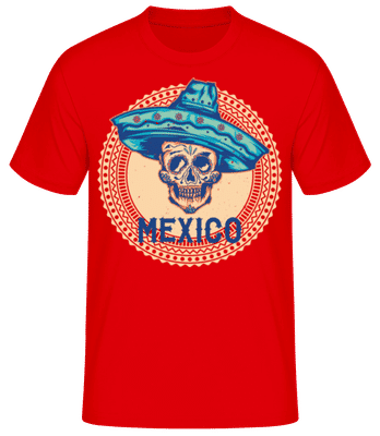 Mexico - Camiseta básica para hombre - Rojo - delante