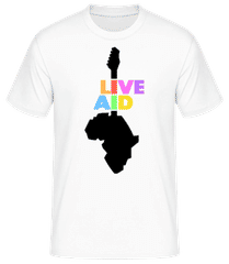 Live Aid · Männer Basic T-Shirt