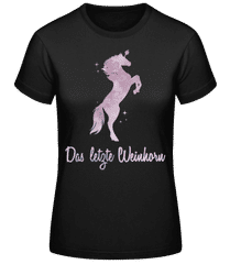 Das Letzte Weinhorn · Frauen Basic T-Shirt
