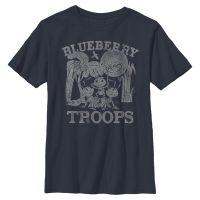 Disney - Das große Krabbeln - Skupina Blueberry Troops - Kinder T-Shirt - Marine - Vorne