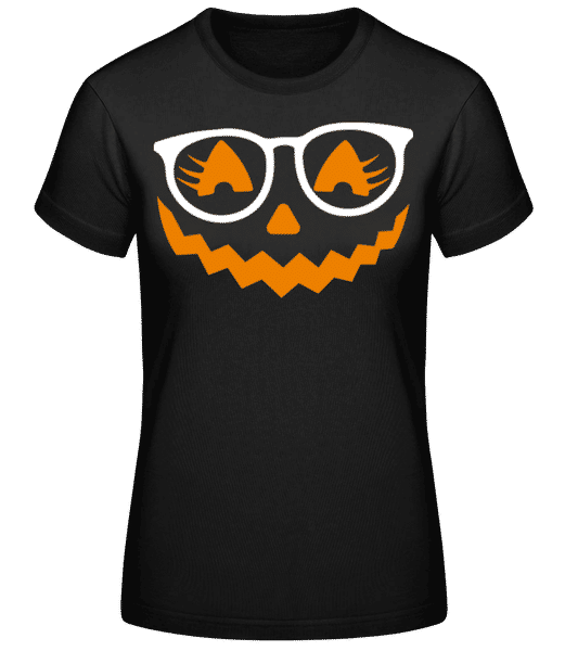 Preview: Pumpkin head - Women's Basic T-Shirt - Black - Front