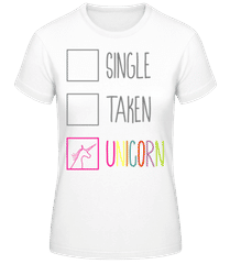 Single Taken Unicorn · Women's B&C T-Shirt